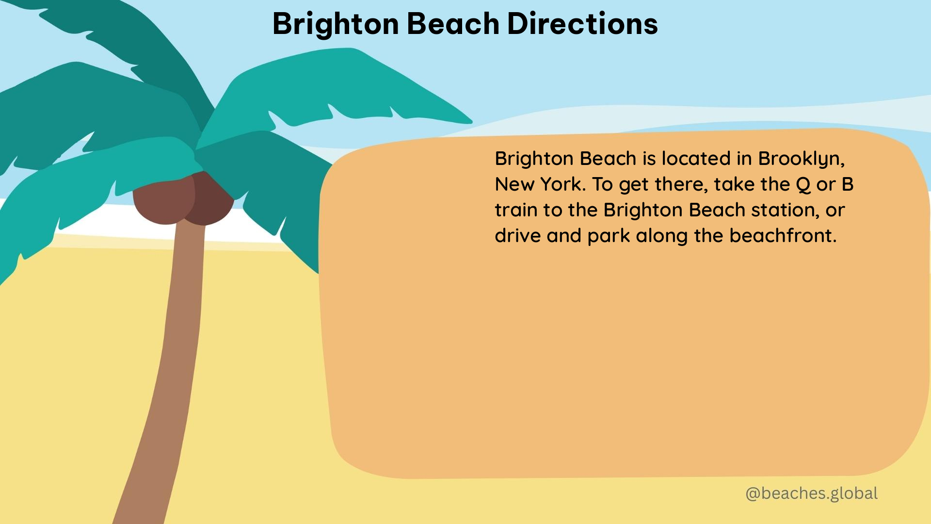 brighton beach directions