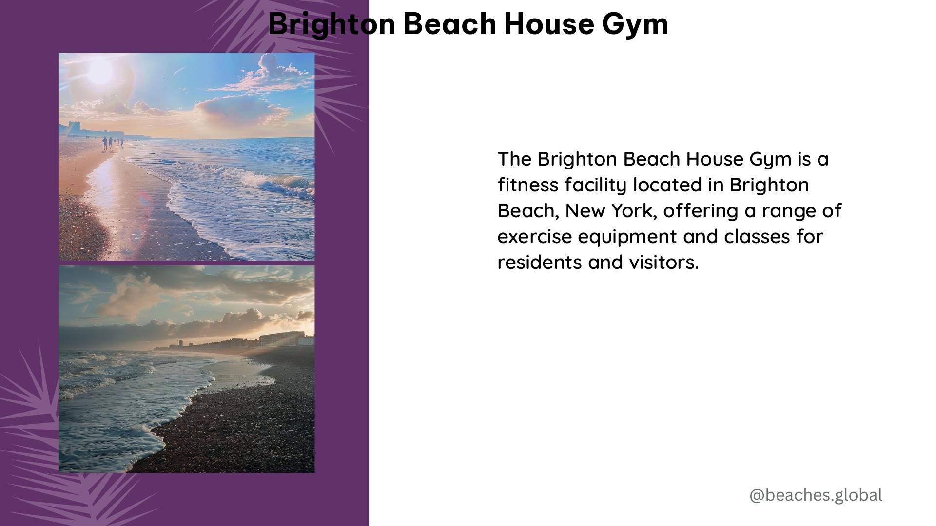 brighton beach house gym