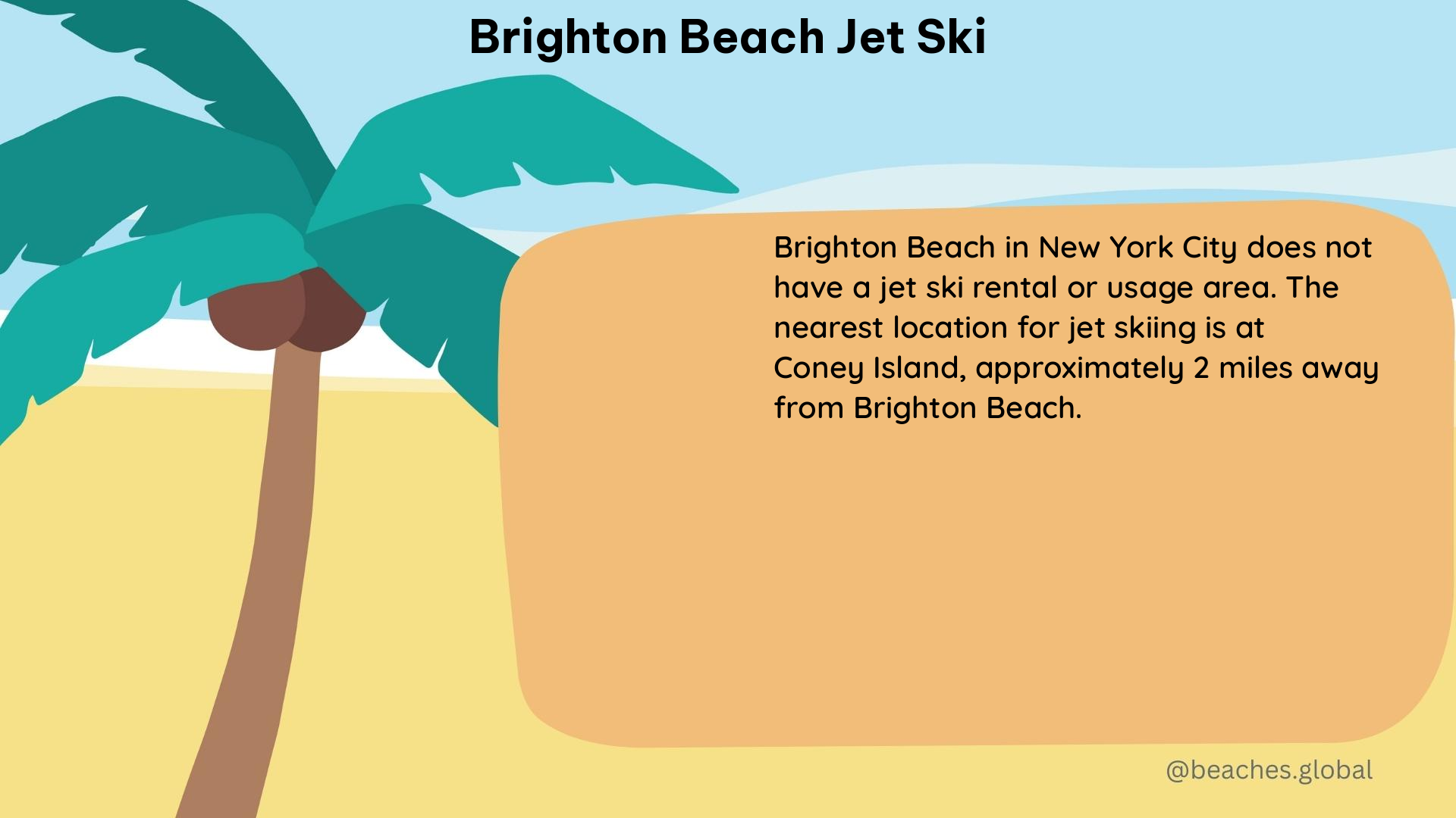 brighton beach jet ski