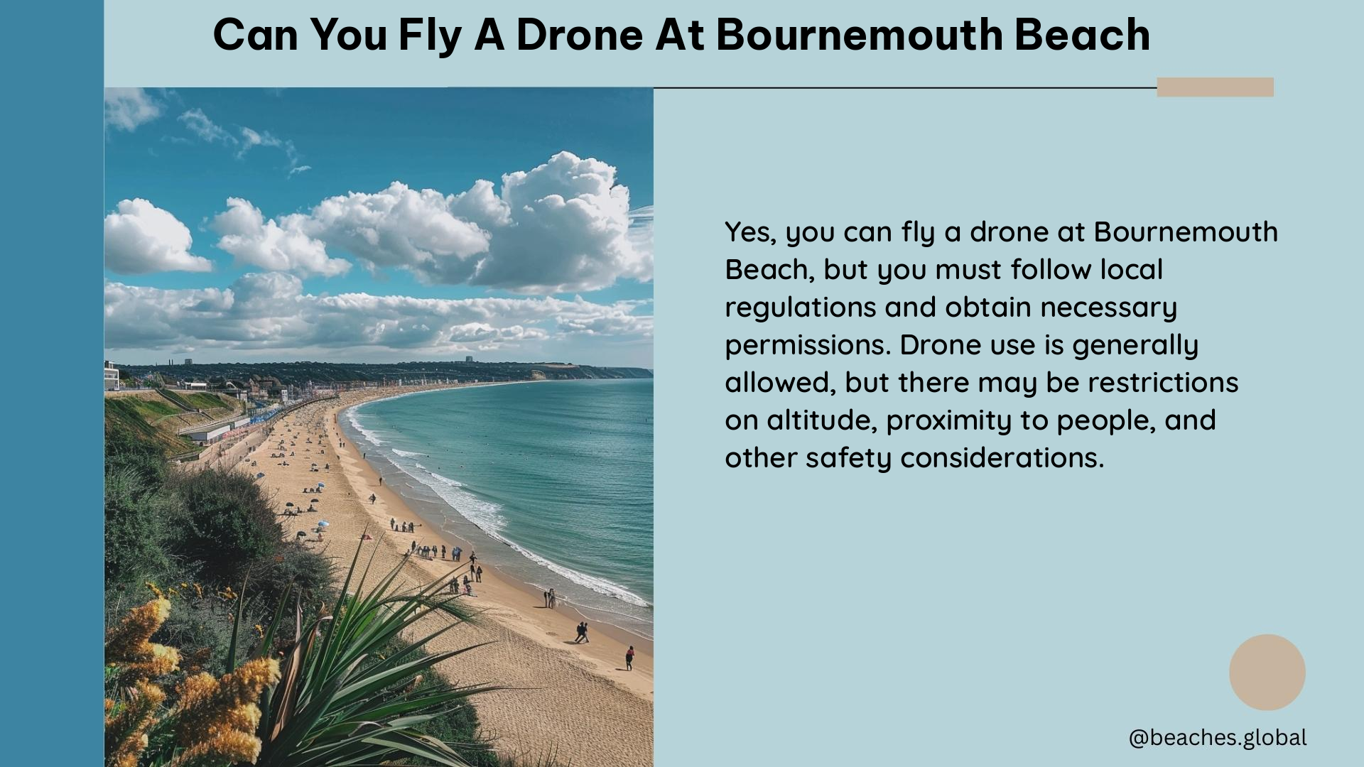 can you fly a drone at bournemouth beach