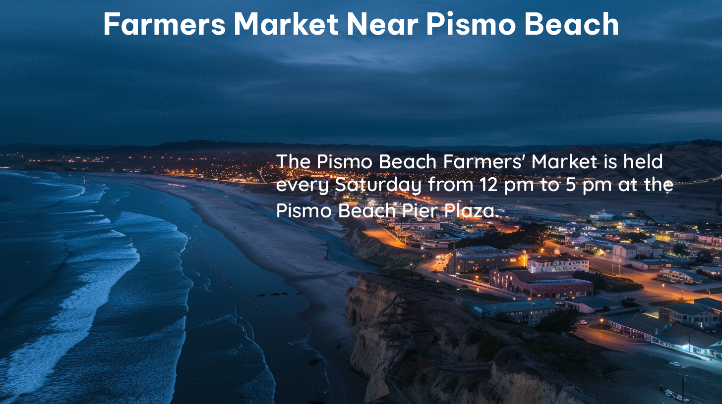 farmers market near pismo beach