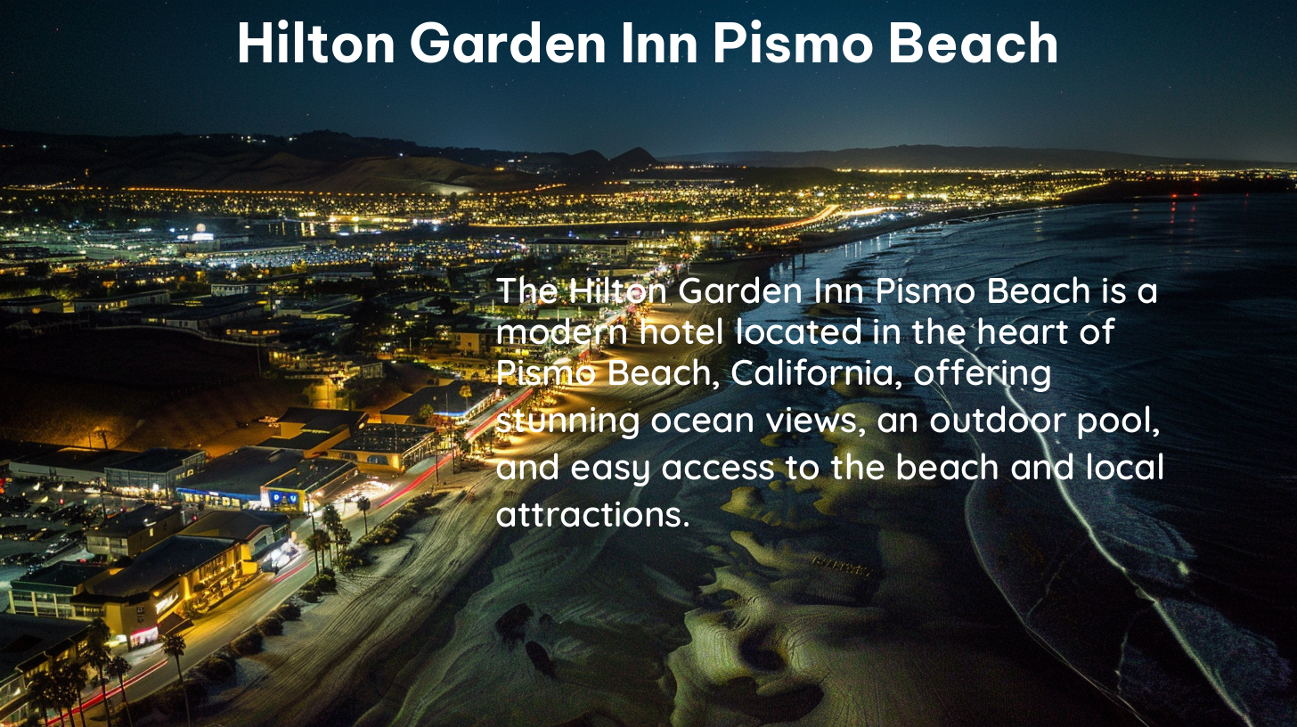 hilton garden inn pismo beach