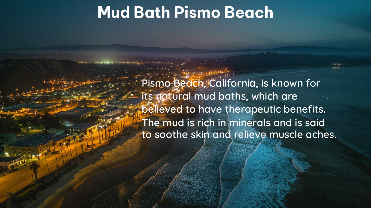 mud bath pismo beach