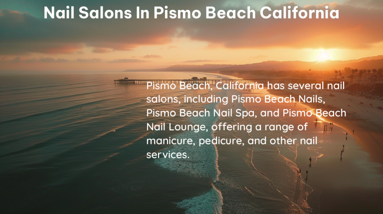 nail salons in pismo beach california