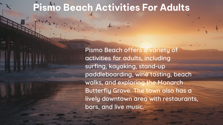 pismo beach activities for adults