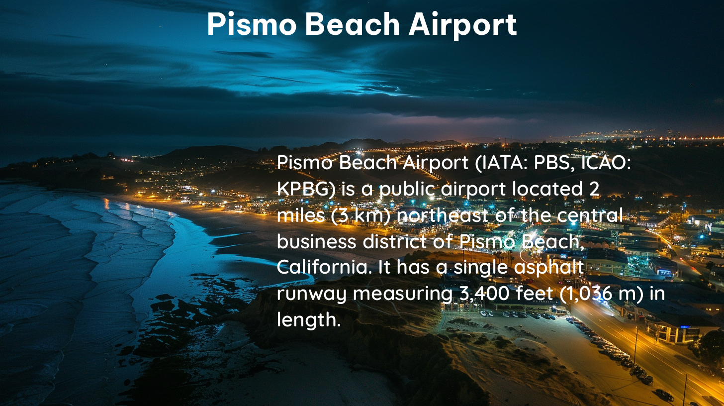 pismo beach airport