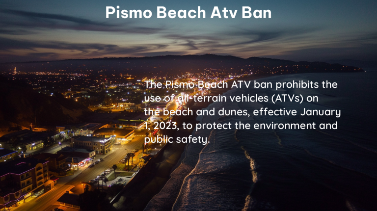 pismo beach atv ban