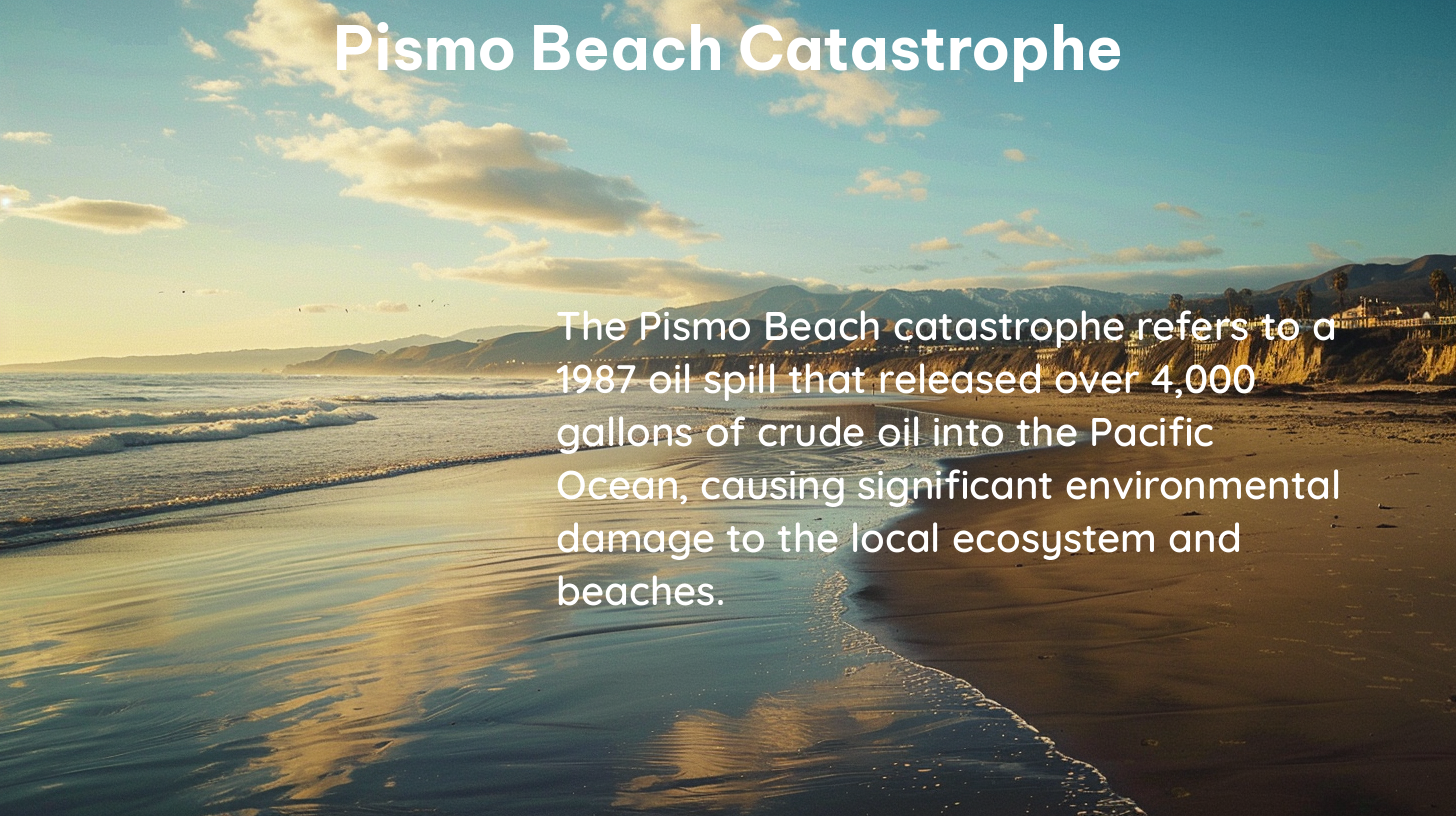 pismo beach catastrophe