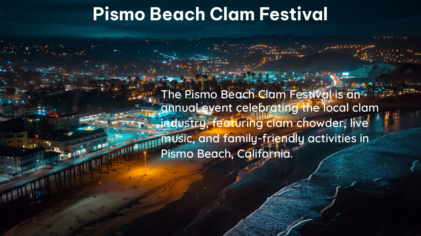 pismo beach clam festival