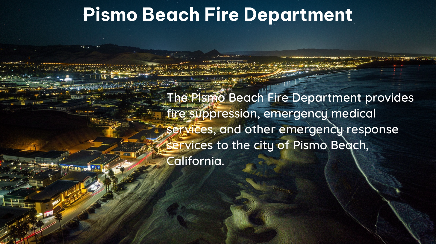 pismo beach fire department