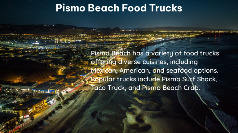 pismo beach food trucks