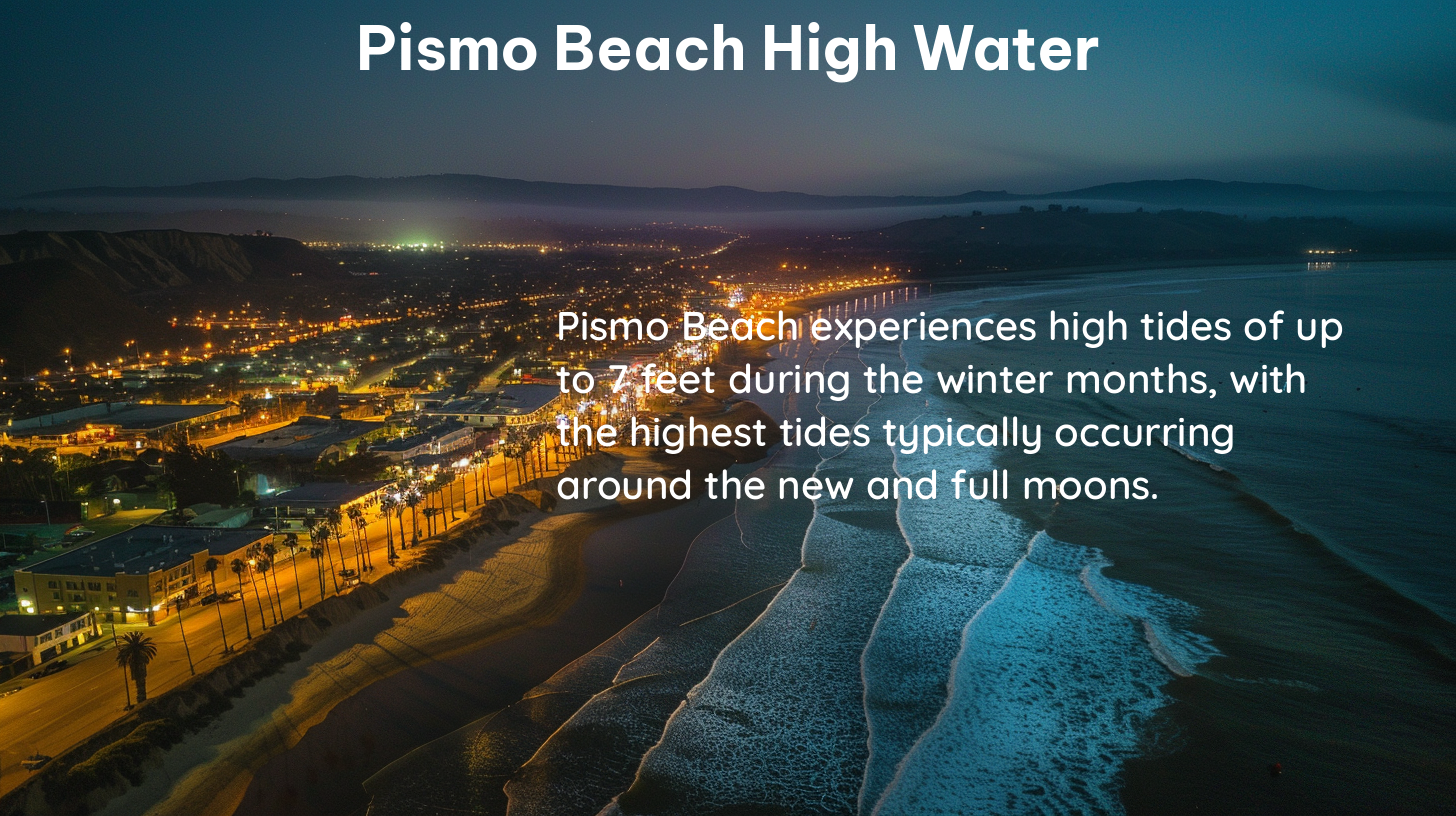 pismo beach high water