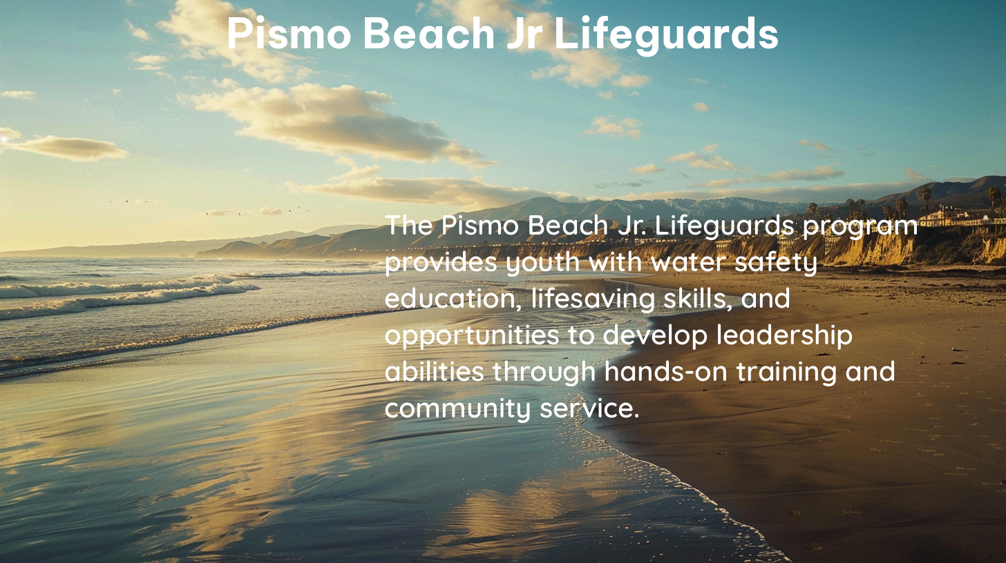 pismo beach jr lifeguards