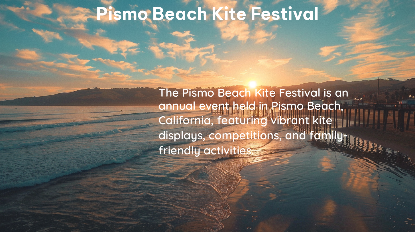 pismo beach kite festival