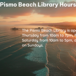 pismo beach library hours