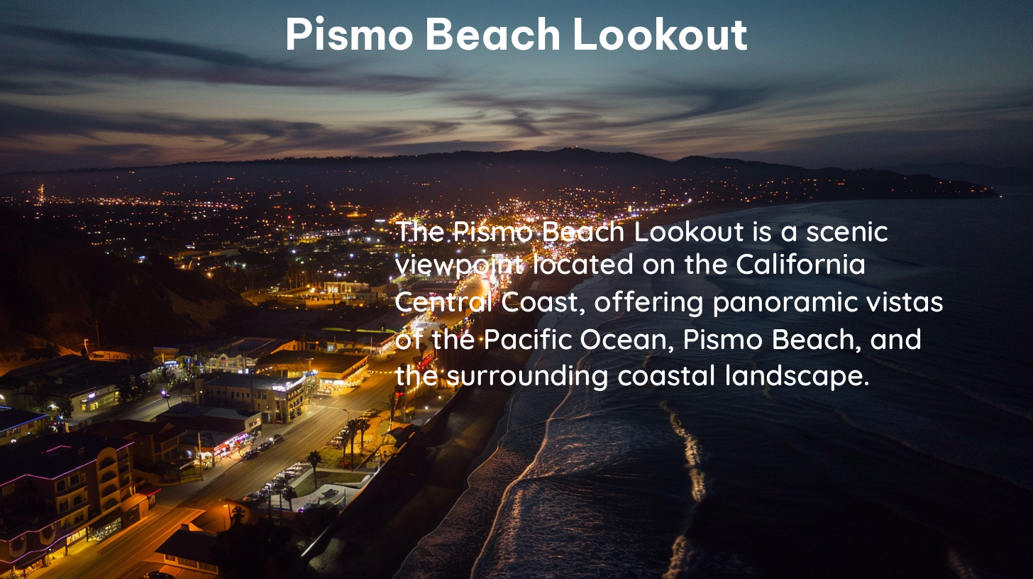 pismo beach lookout