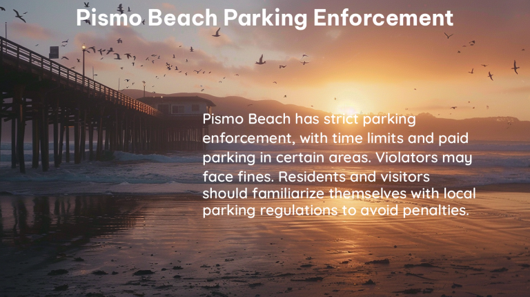 pismo beach parking enforcement