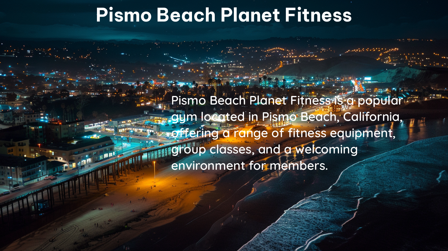 pismo beach planet fitness