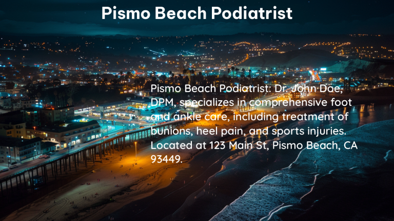 pismo beach podiatrist