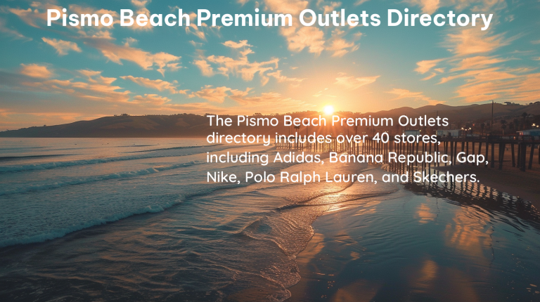 pismo beach premium outlets directory