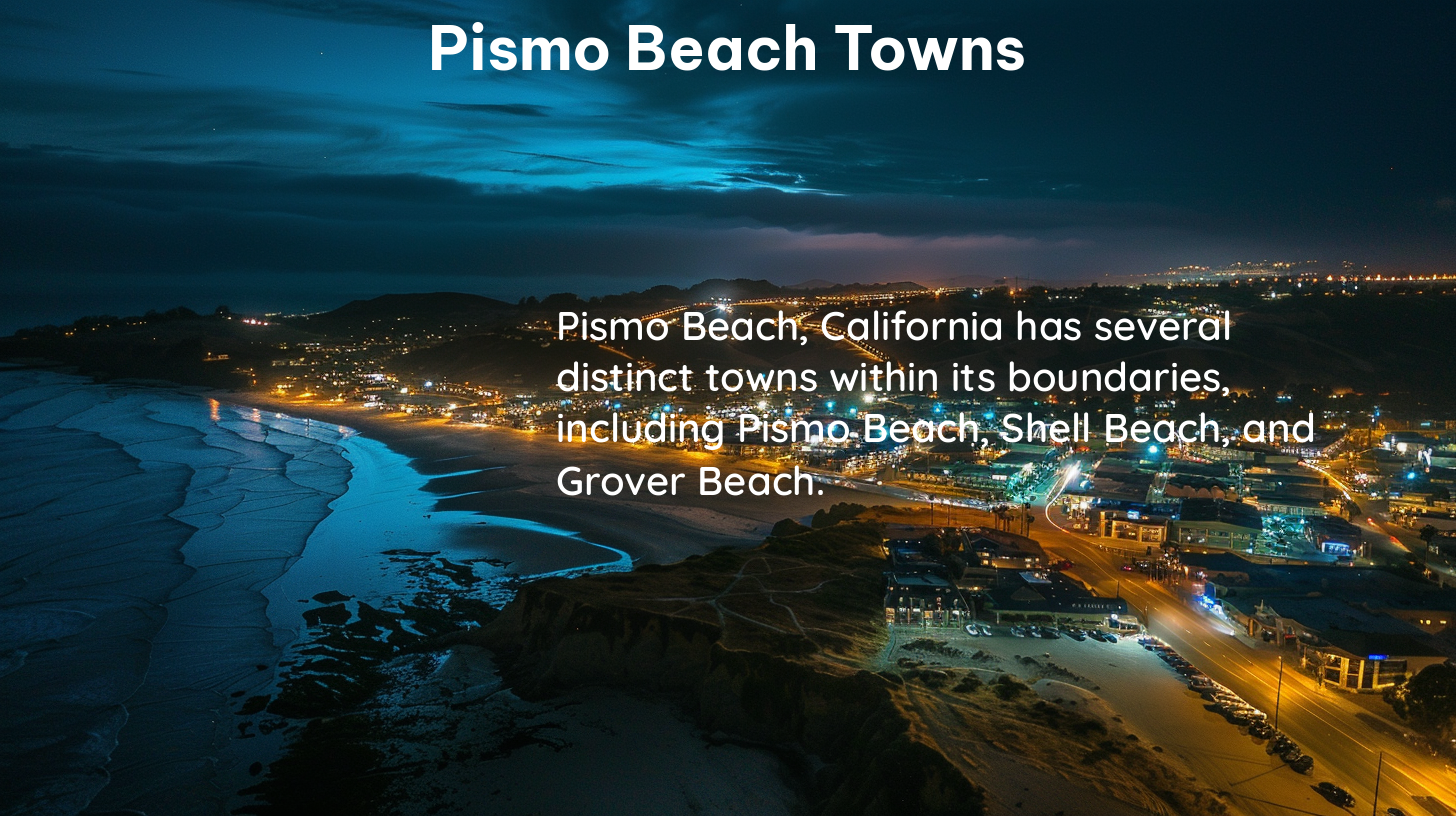 pismo beach towns