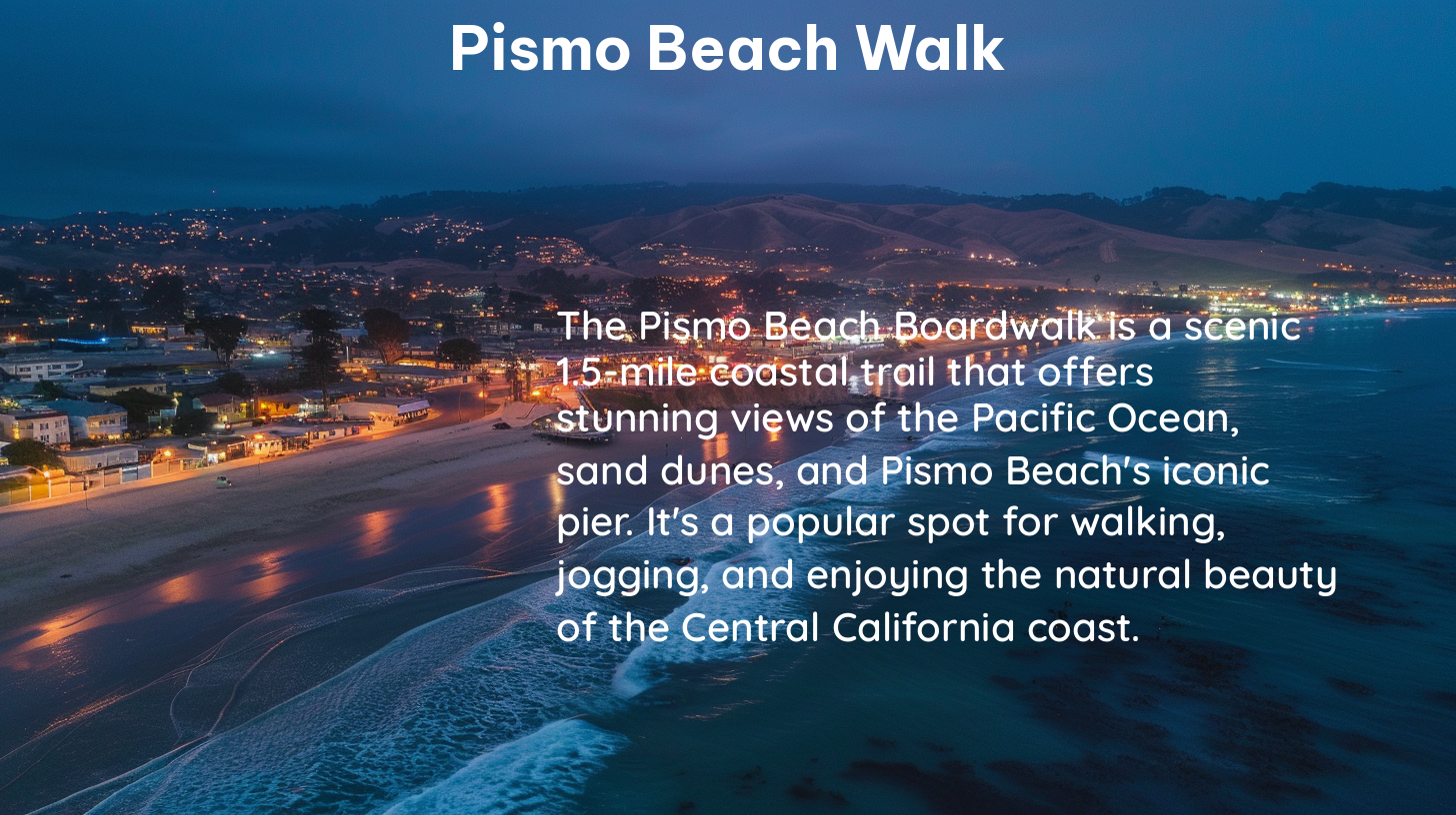 pismo beach walk