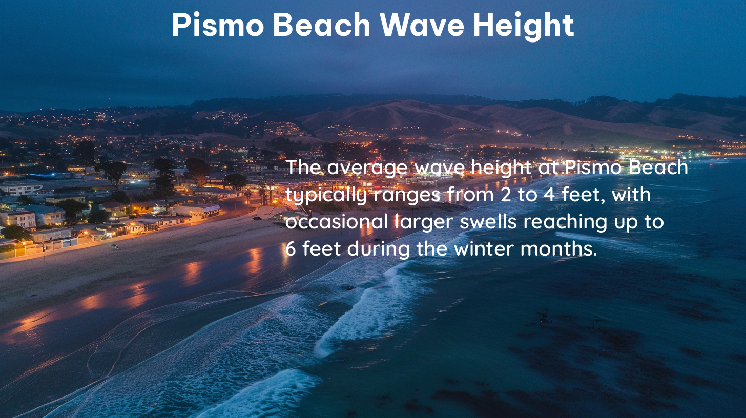 pismo beach wave height