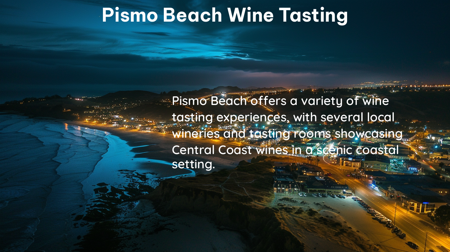 pismo beach wine tasting