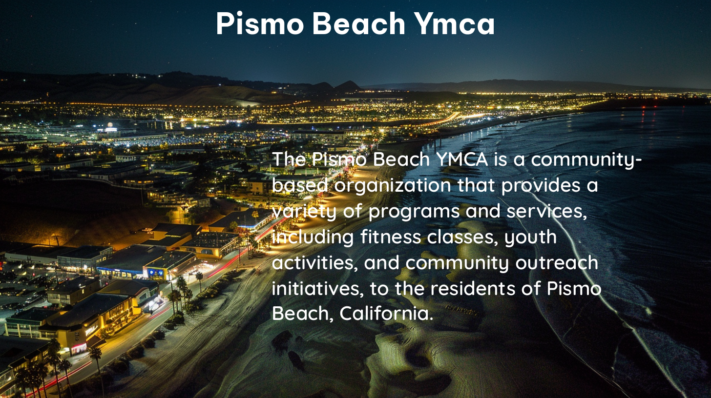 pismo beach ymca