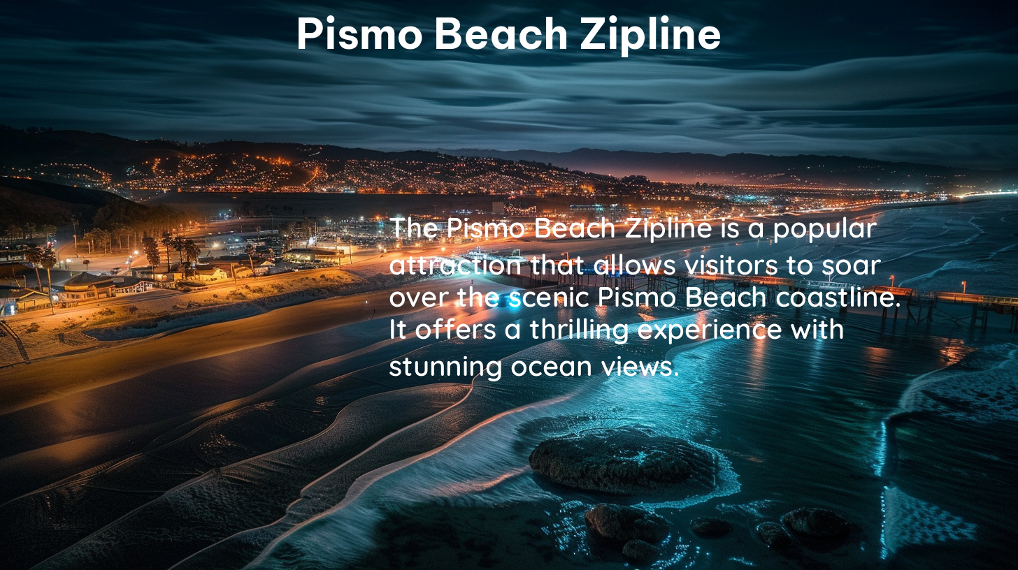 pismo beach zipline