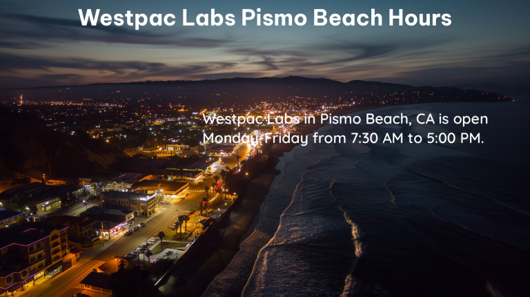 westpac labs pismo beach hours