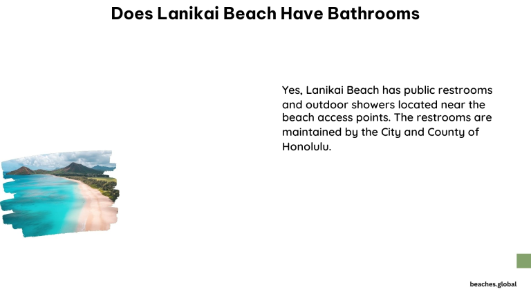 Does Lanikai Beach Have Bathrooms