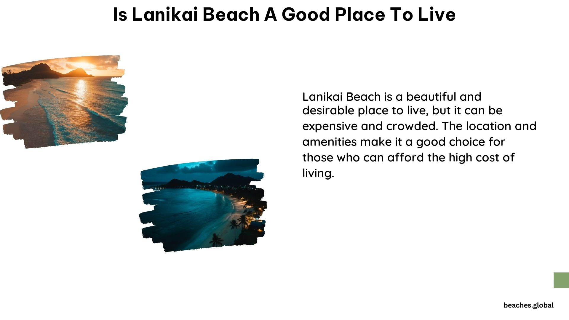 Is Lanikai Beach a Good Place to Live