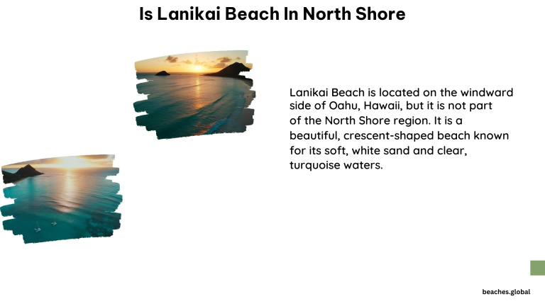 Is Lanikai Beach in North Shore