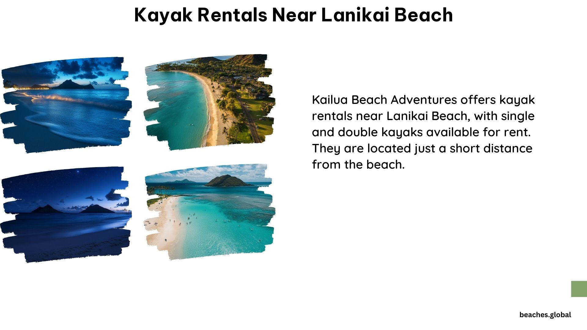 Kayak Rentals Near Lanikai Beach