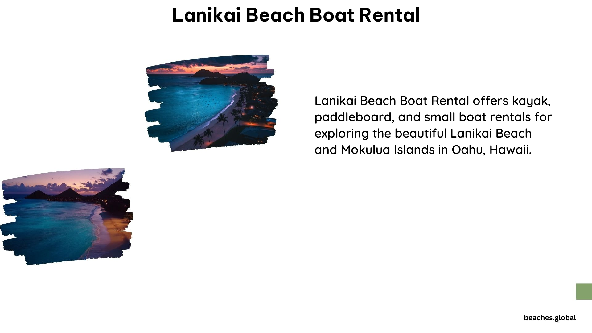 Lanikai Beach Boat Rental