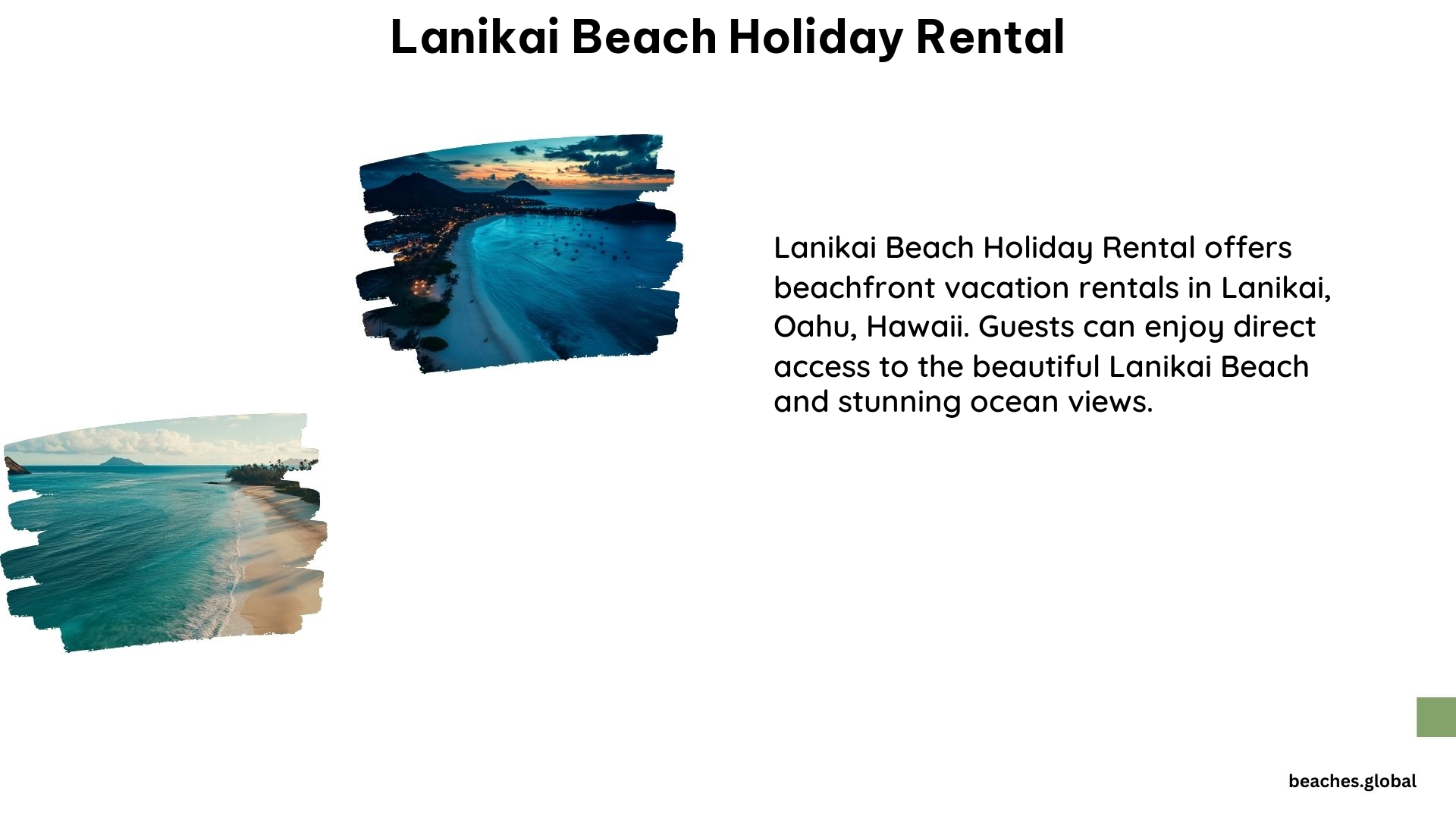 Lanikai Beach Holiday Rental