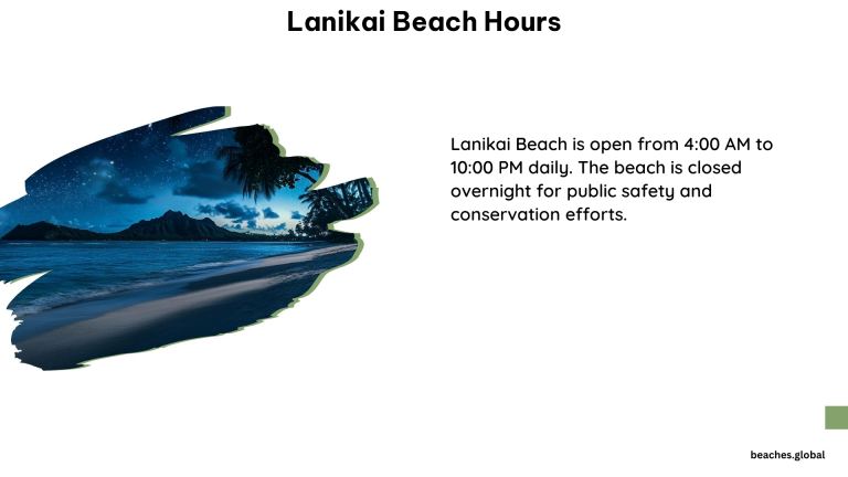 Lanikai Beach Hours