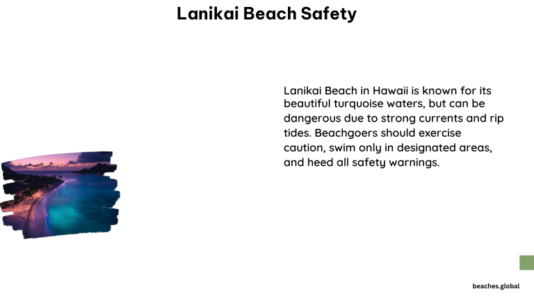 Lanikai Beach Safety