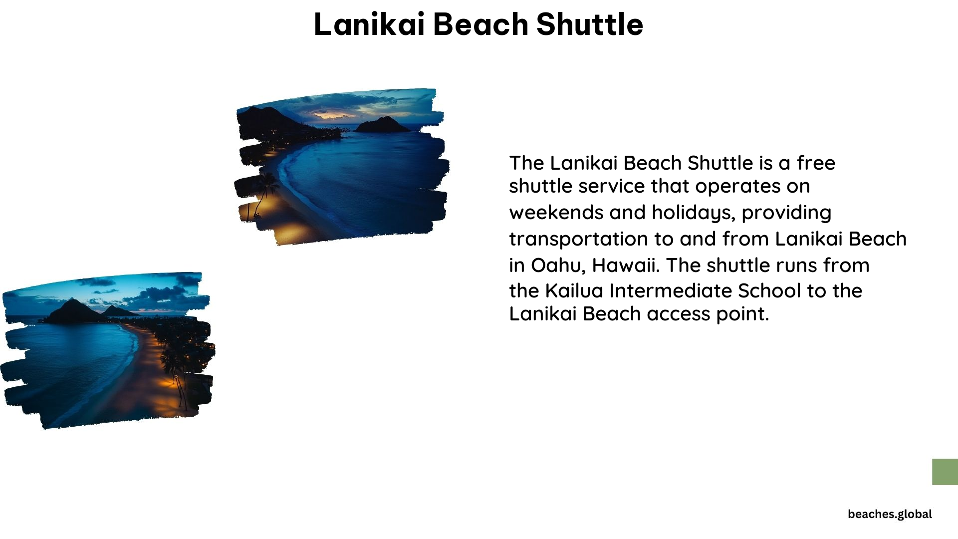 Lanikai Beach Shuttle