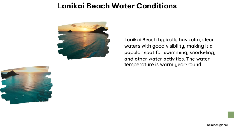 Lanikai Beach Water Conditions