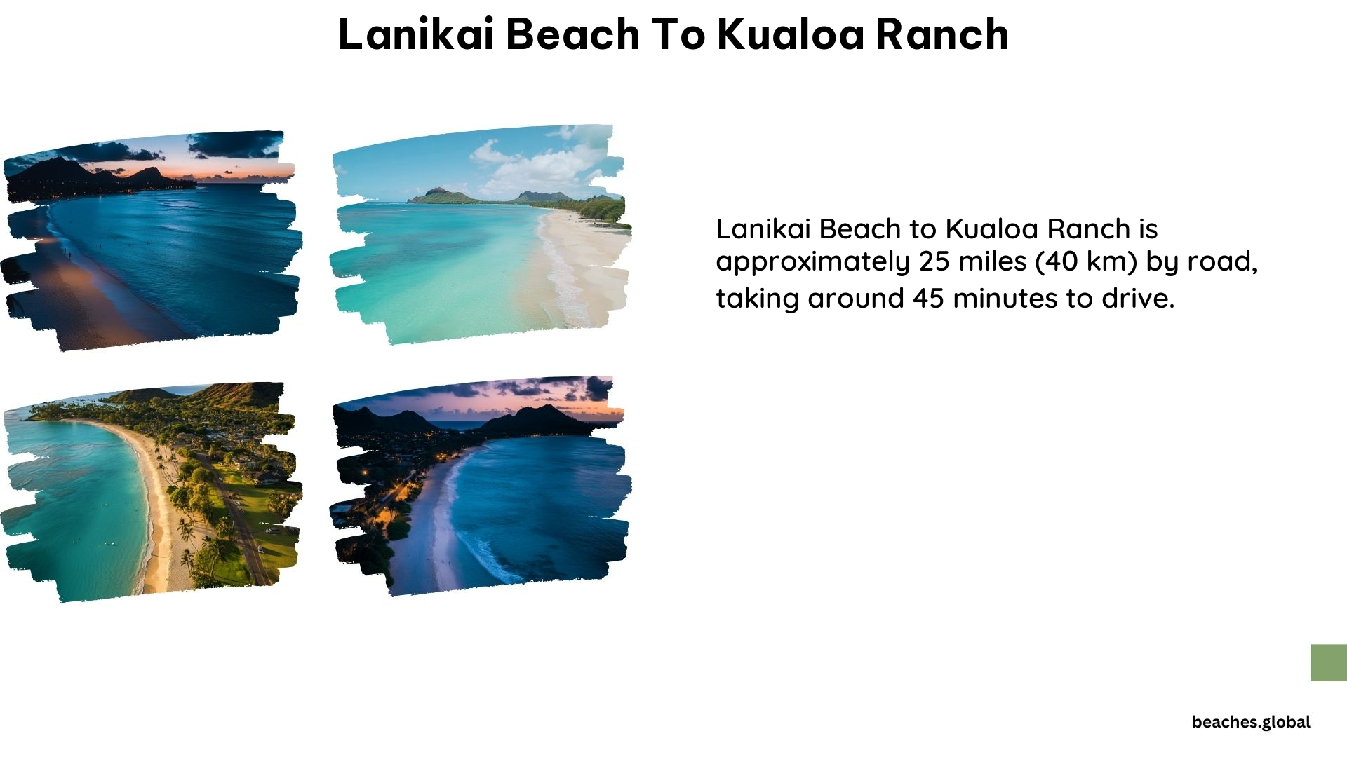 Lanikai Beach to Kualoa Ranch