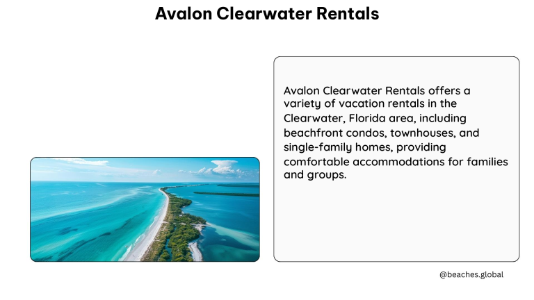 avalon clearwater rentals