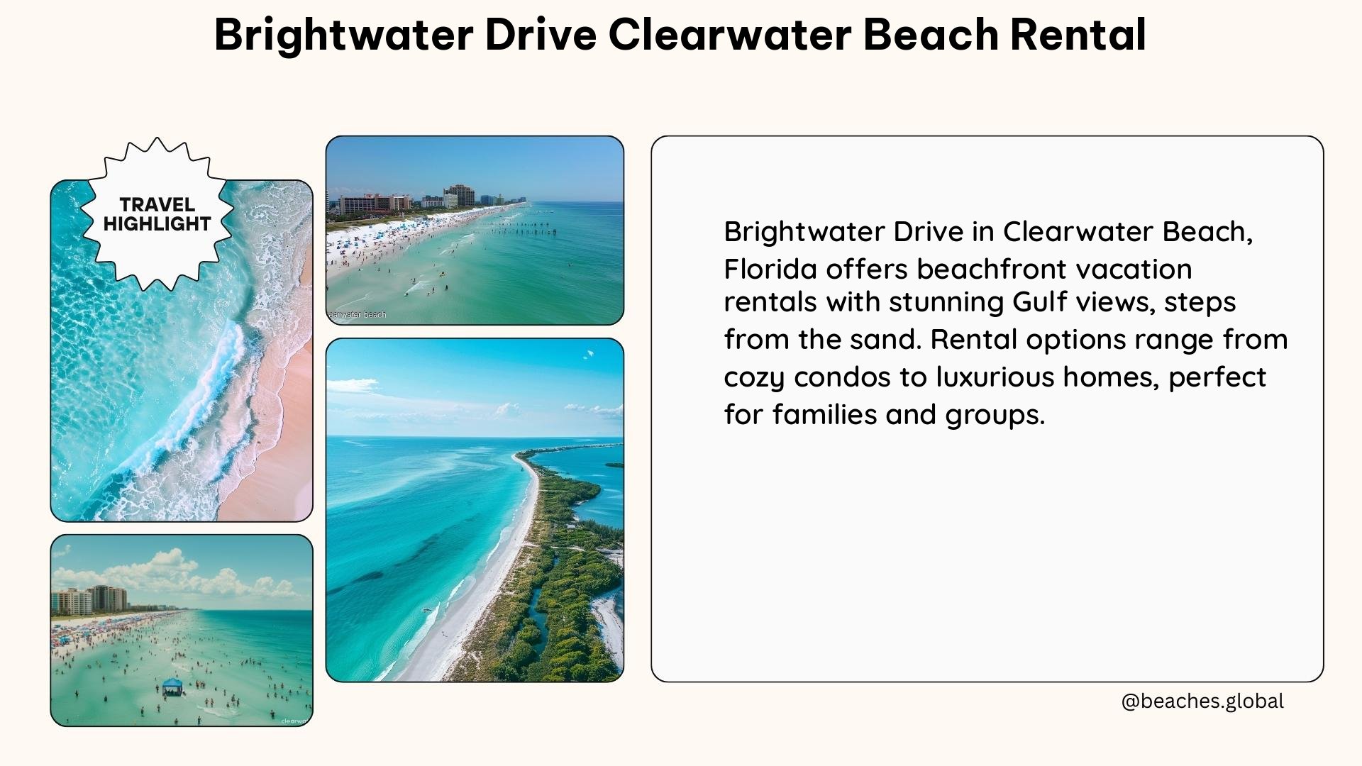 brightwater drive clearwater beach rental