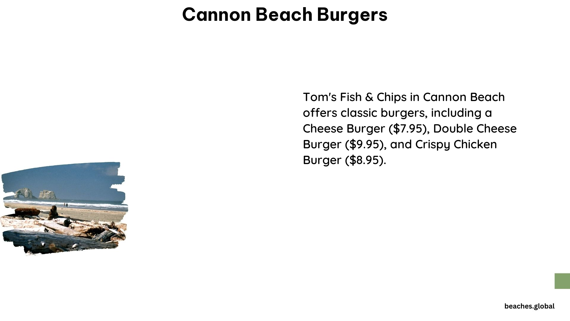 cannon beach burgers