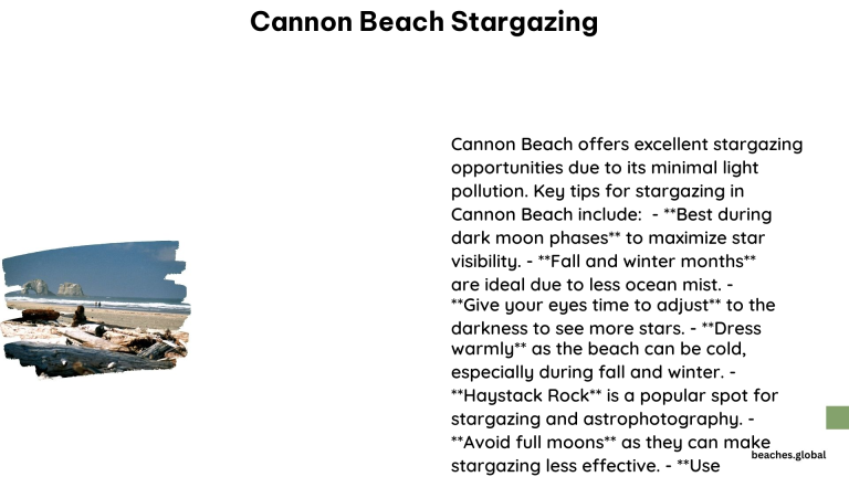 cannon beach stargazing 1