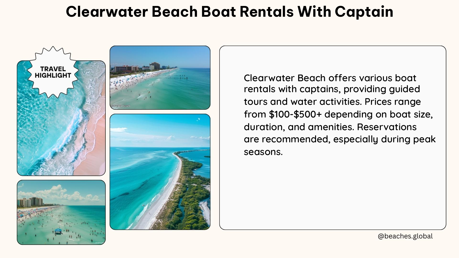 clearwater beach boat rentals with captain