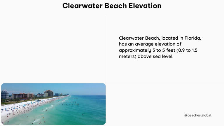 clearwater beach elevation