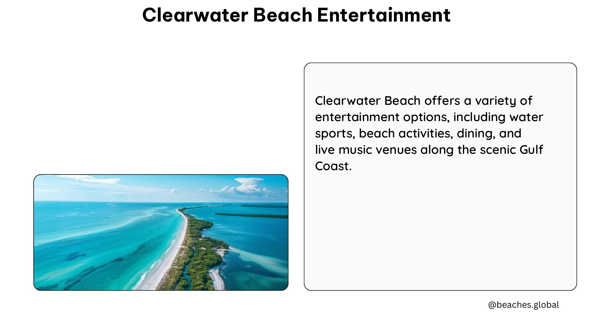 clearwater beach entertainment