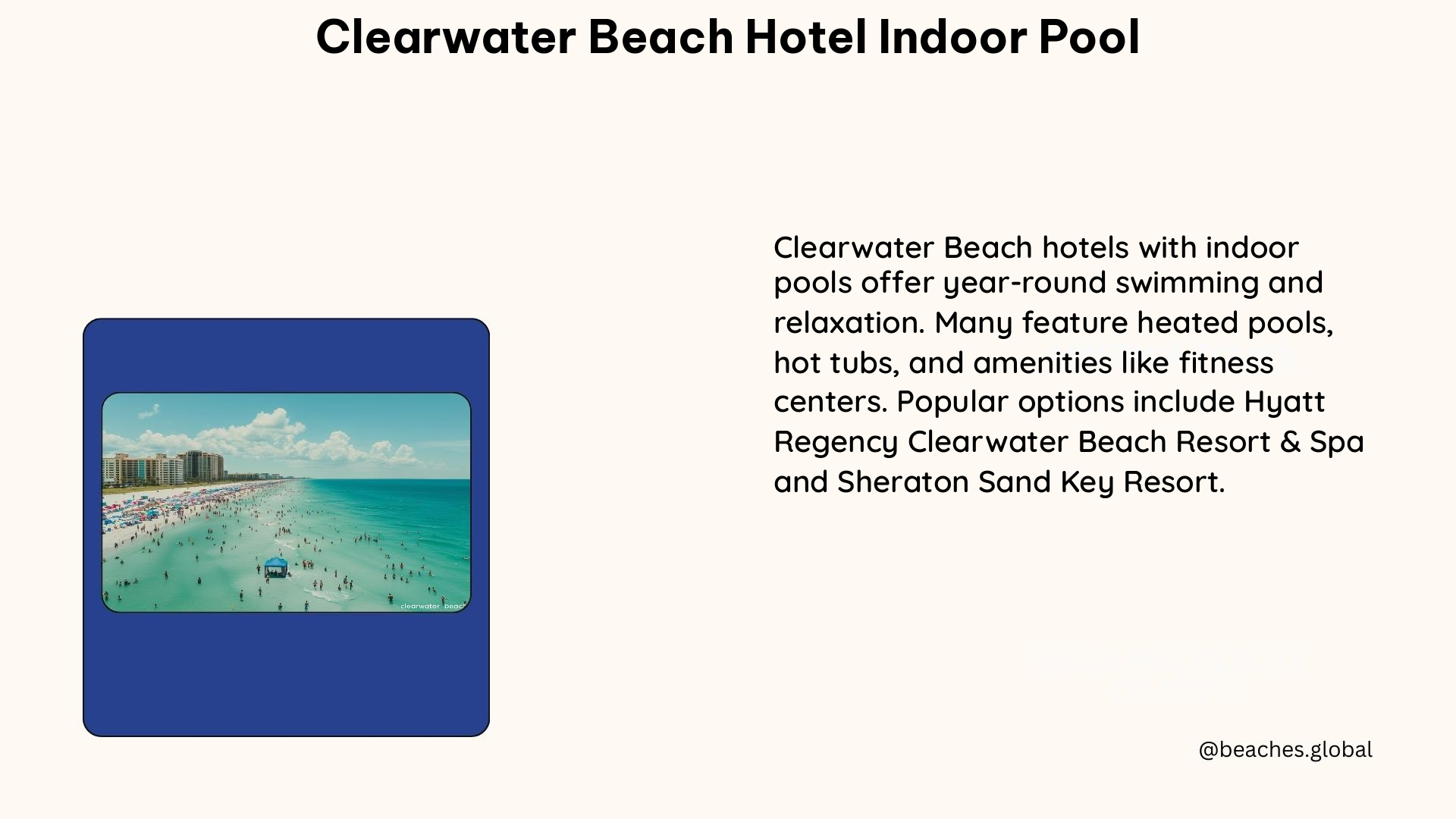 clearwater beach hotel indoor pool